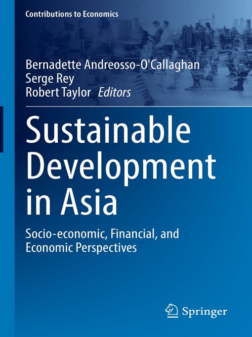 Title details for Sustainable Development in Asia by Bernadette Andreosso-O'Callaghan - Available